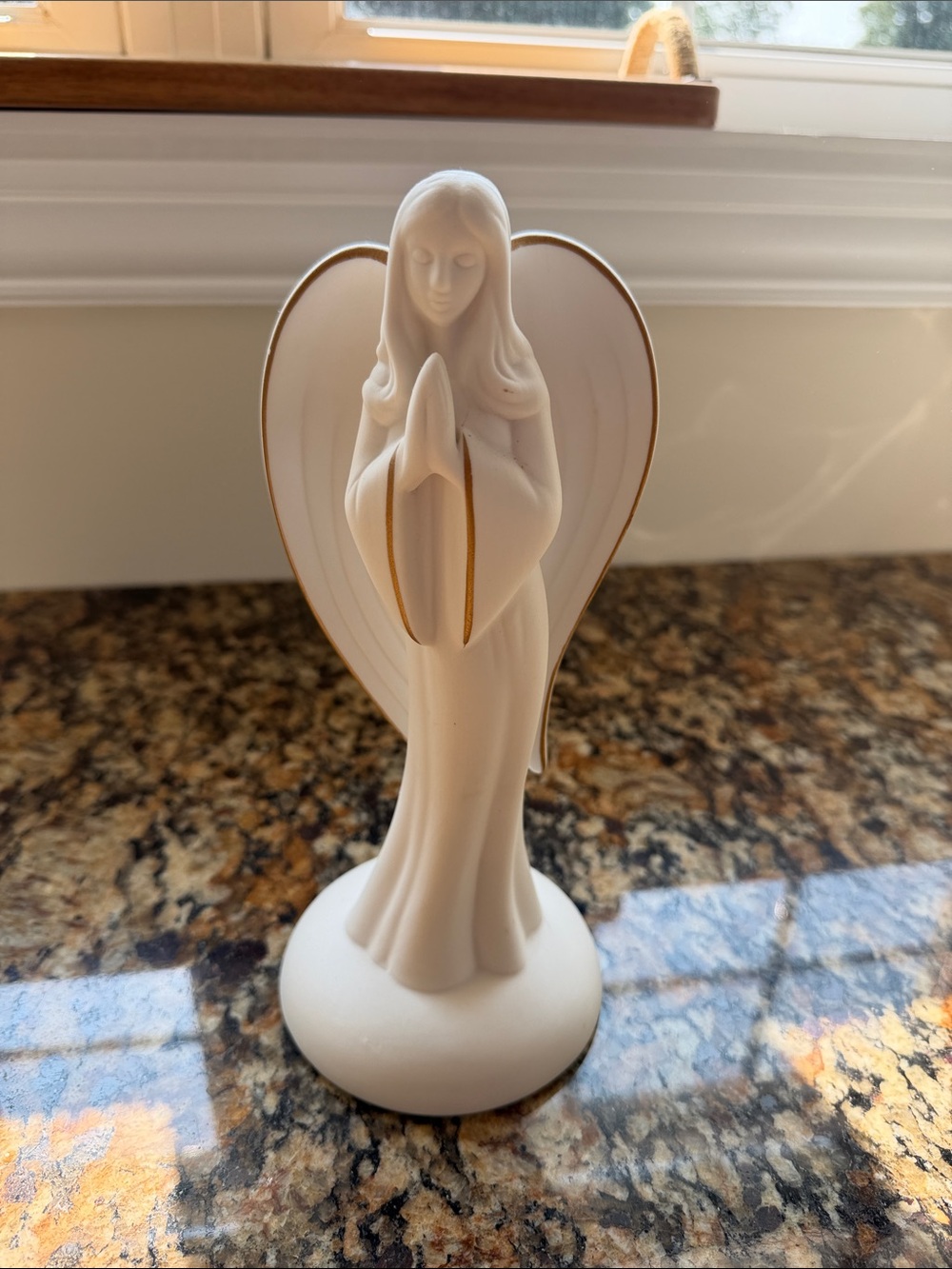 Angel of Grace Porcelain Statue
